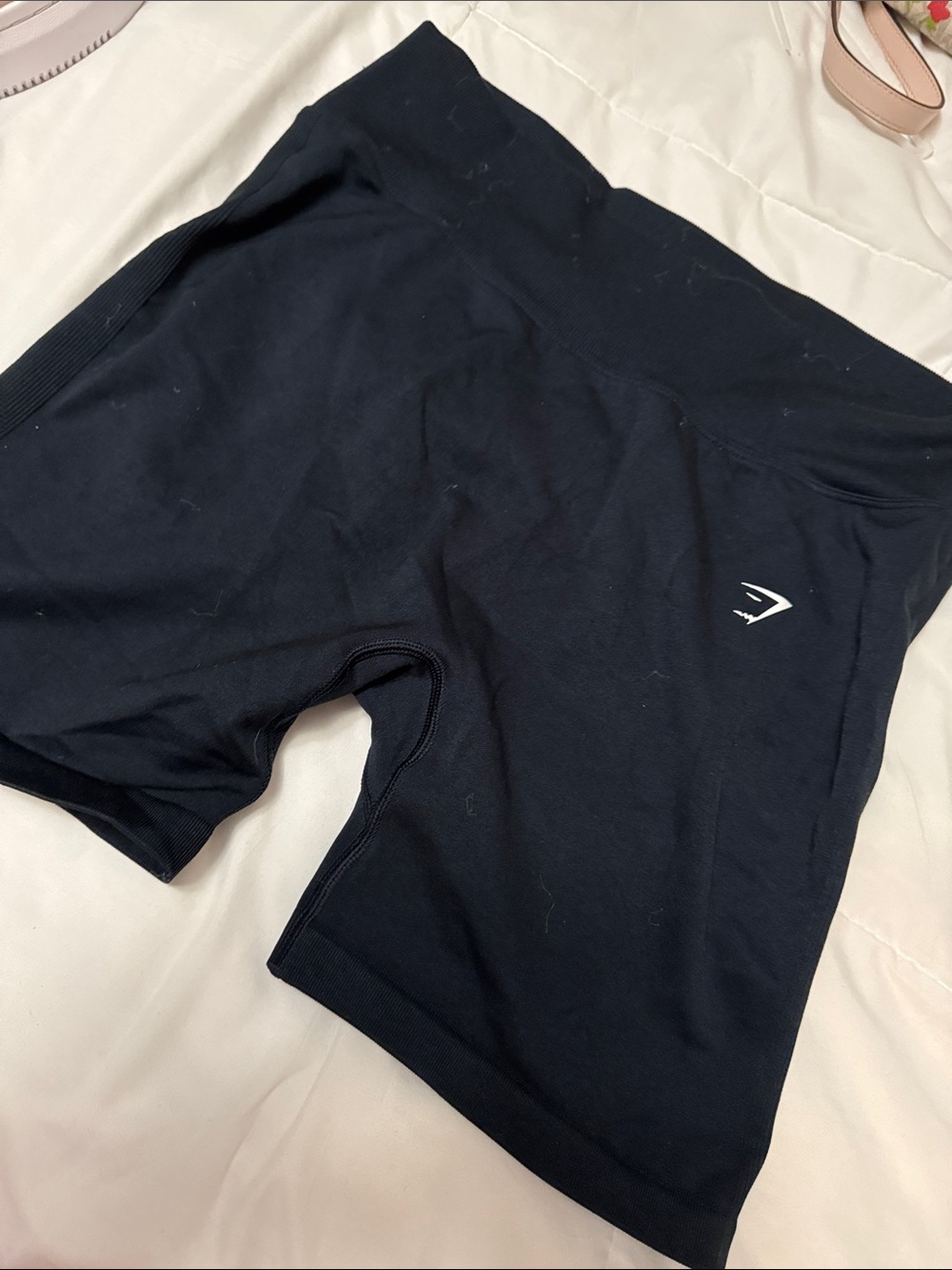 Gymshark Black bike Shorts